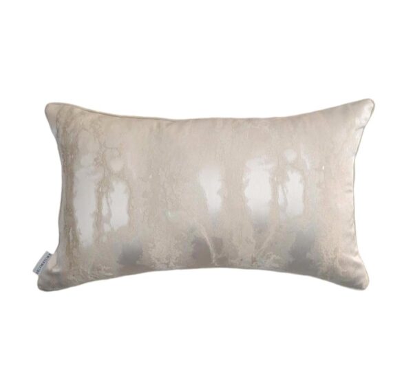 Poduszka dekoracyjna Marble - ecru